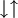\downarrow \uparrow